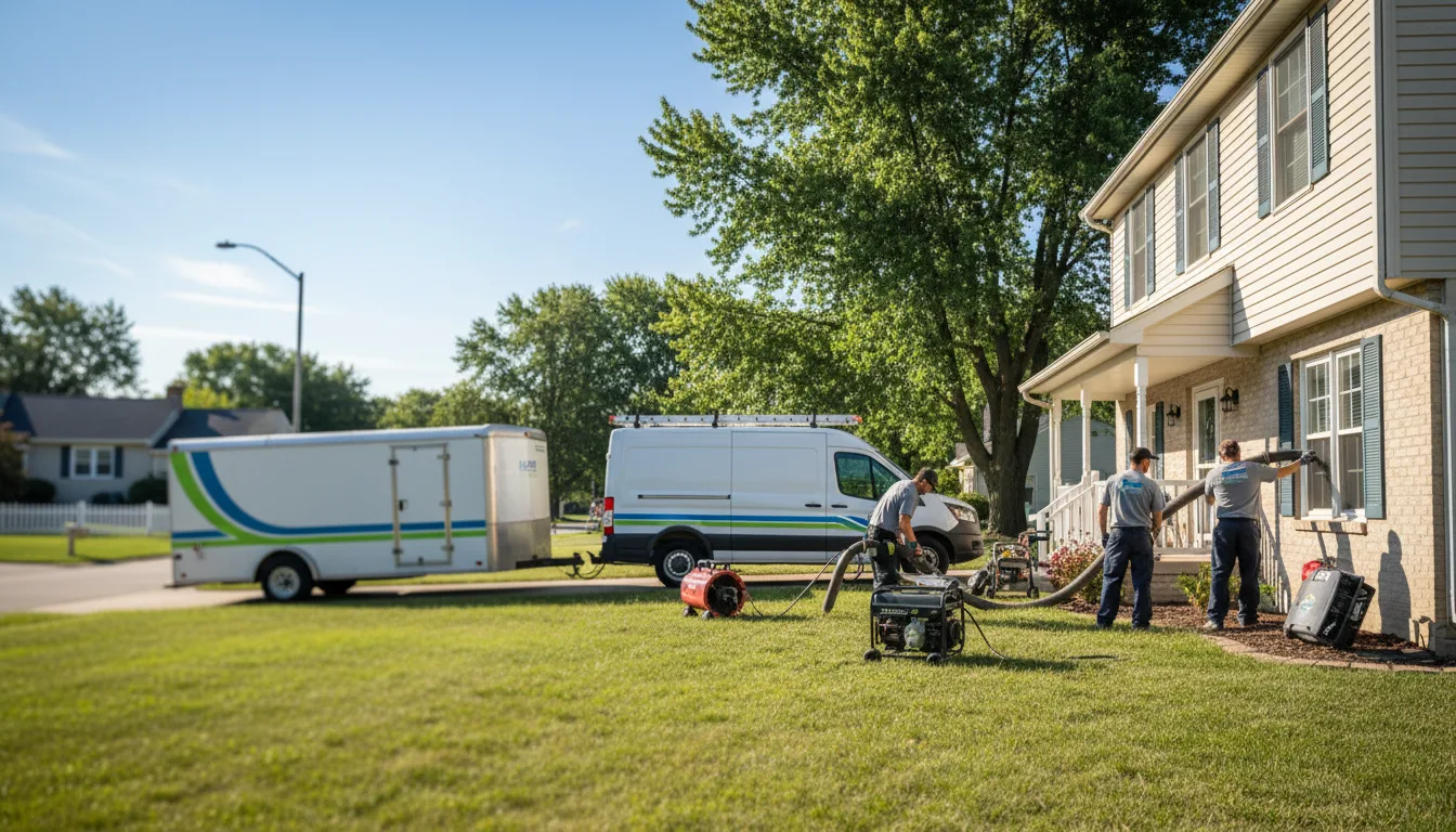 Flooded Basement Restoration And Cleanup With Repair in Crandon, WI near me